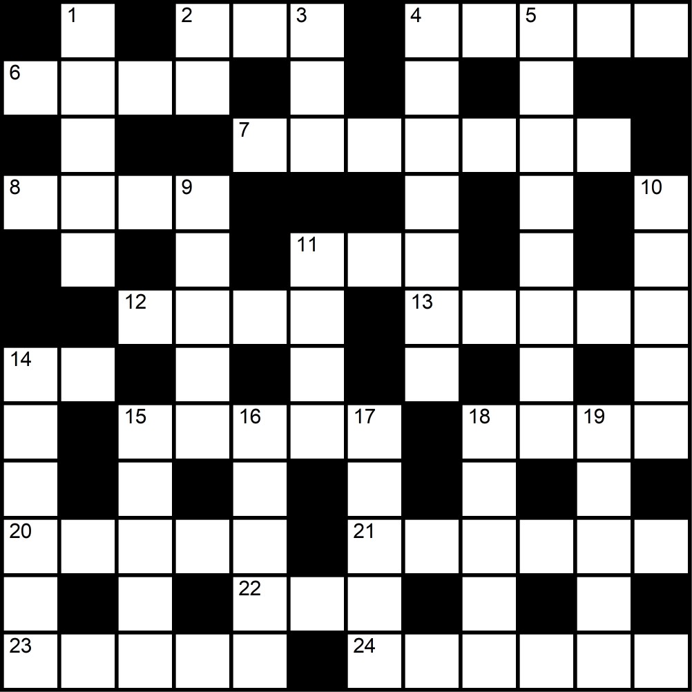 Crucigrama del Lunes 1 sep.